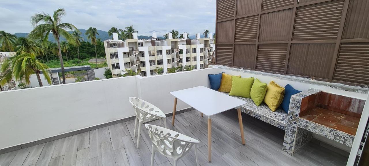 Apartamento Moderno depa con terraza y vista extraordinaria Manzanillo Exterior foto